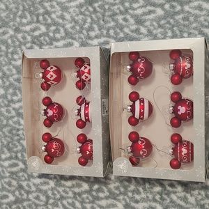 Disney Mouse Ear Ornaments.